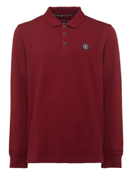 SIMPLE LONG SLEEVES POLO SHIRT