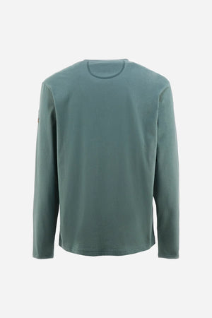 REGULAR FIT LONG-SLEEVED T-SHIRT IN COTTON