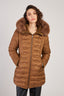 EGLANTINE REVERSIBLE MID-LENGTH DOWN JACKET