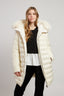 EGLANTINE REVERSIBLE MID-LENGTH DOWN JACKET