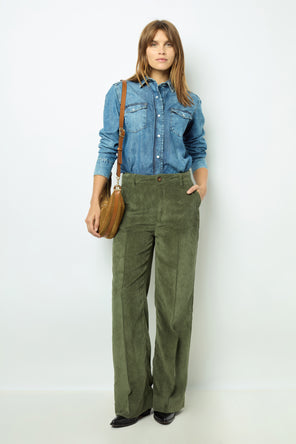 CORDUROY PANTS - NOEMIE