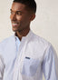 REGULAR FIT STRIPED POPLIN SHIRT