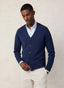 V-NECK MERINO WOOL CARDIGAN