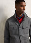 MERINO WOOL OVERSHIRT