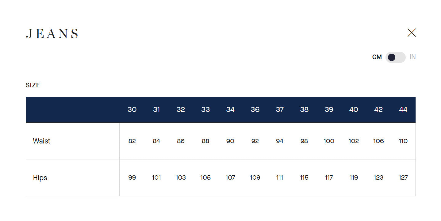 Size Chart Image